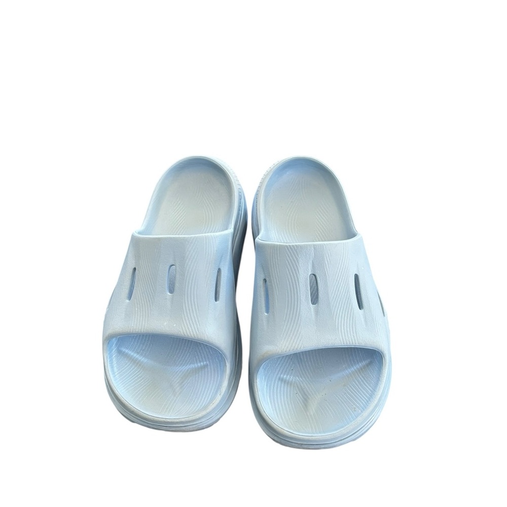 HOKA Ora Recovery Uni~Sex Slide 3 Sandals Med Blue Women’s Sz 11 Mens Sz 9